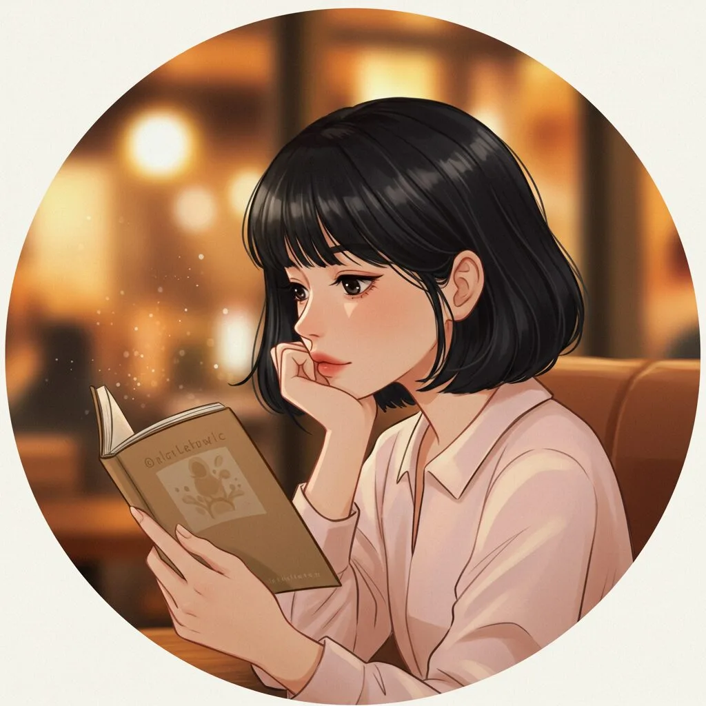 読書好きアイコン